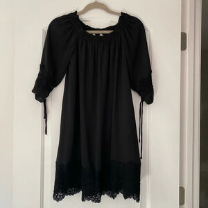 Loft black dress